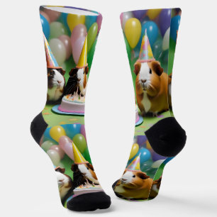 Birthday Party With Party Guinea Pigs, Socks