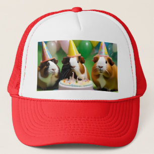 Birthday Party With Party Guinea Pigs, Trucker Hat