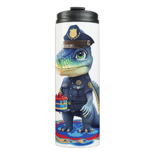 Birthday Patrol Gator Thermal Tumbler