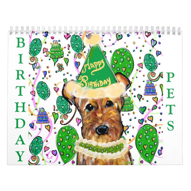 BIRTHDAY PETS 2026 CALENDAR (Cover)