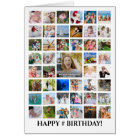 Birthday Photo Collage 45 Pictures Any Age Custom