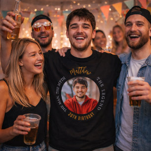 Birthday photo man myth legend T-Shirt
