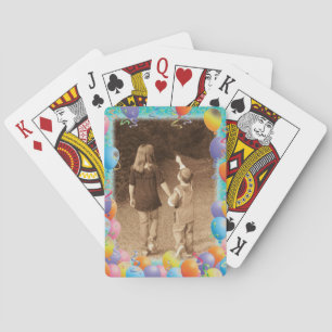 BIRTHDAY PHOTO PLAYING CARD TEMPLATE