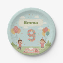 Birthday Picnic, Cute Retro Style