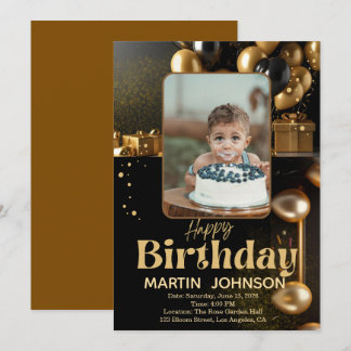 Birthday Pillow | Custom Photo Cushion Gift Invitation