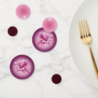 Birthday Pink Pegasus Fantasy Design