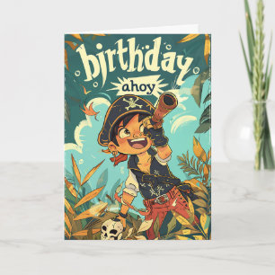 Birthday Pirate! Card