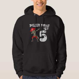 Birthday Pirate This Pirate Is 5 Years Old Pirate Hoodie