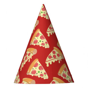 Birthday Pizza Party Hat