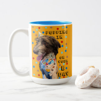 Birthday Pop In Puppy Mug