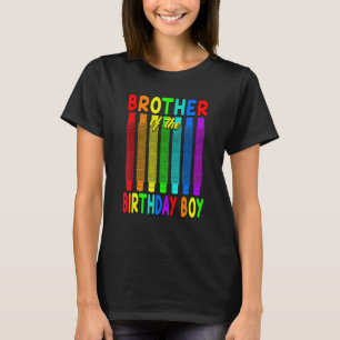 Birthday Pop Tube Brother of the Birthday Boy T-Shirt