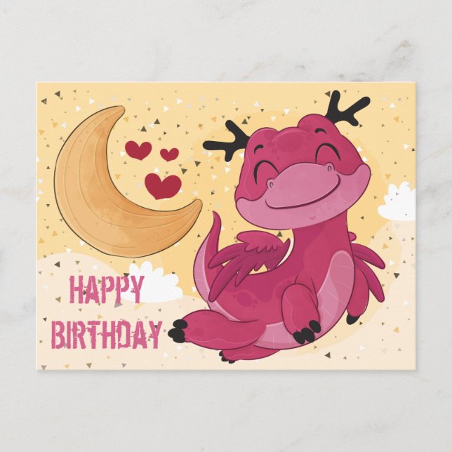 Birthday Postcard (Front)