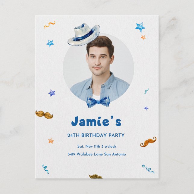 Birthday  postcard (Front)