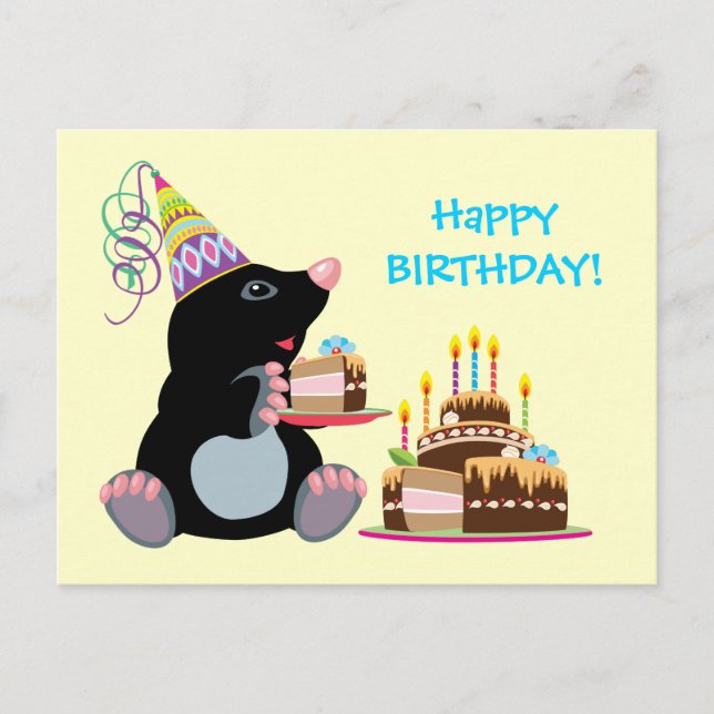birthday postcard (Front)