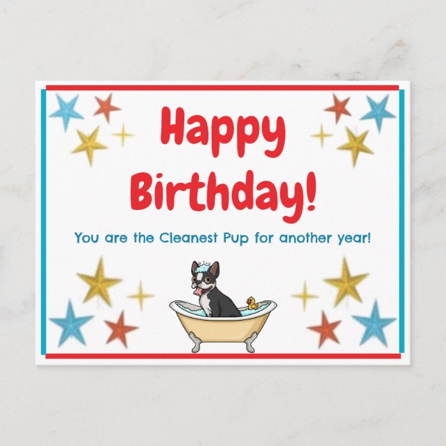 Birthday Postcard (Front)