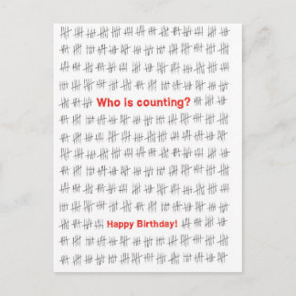 Birthday Postcard, Happy Birthday. Greeting card