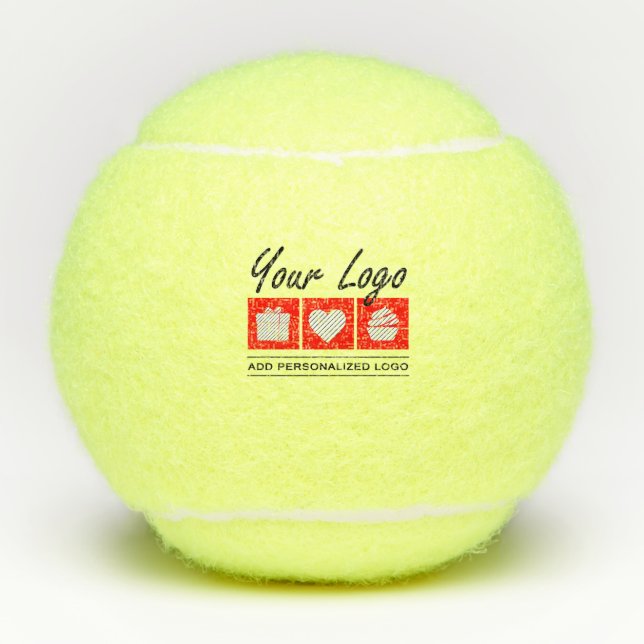 Birthday Present For Him Personalised Gift For Men Tennis Balls (Front)