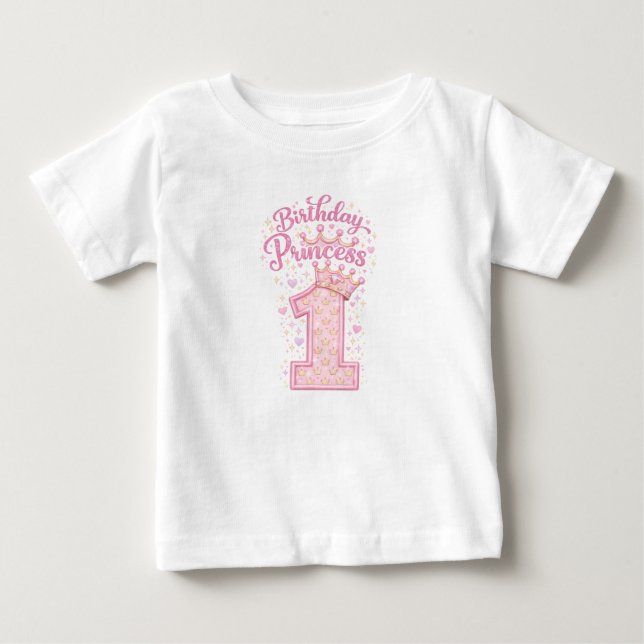 Birthday Princess 1 T-Shirt (Front)