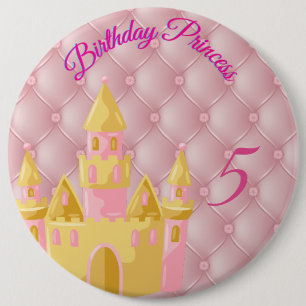 Birthday Princess Button