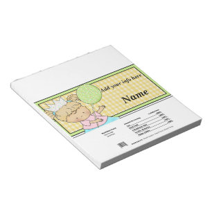 Birthday Princess Candy Bar Wrapper Party Favours Notepad