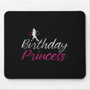Birthday Princess Field Hockey Girl For Women Girl Mouse Pad