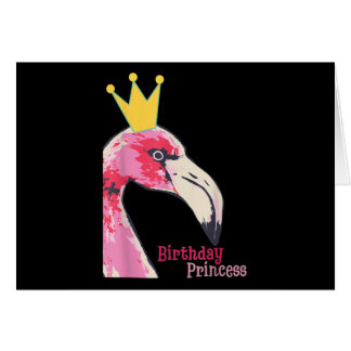 Birthday Princess Girl Flamingo | Cute Flamingo
