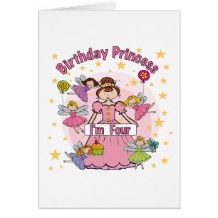 Birthday Princess I'm Four T-shirts and Gifts