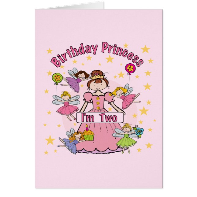 Birthday Princess I'm Two T-shirts and Gifts (Front)