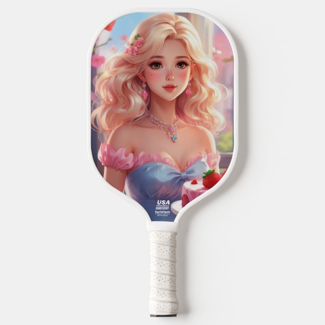 Birthday princess  pickleball paddle (Front)