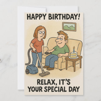 Birthday Privileges Holiday Card