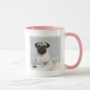Birthday Pug Mug