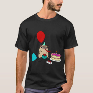 Birthday Pug T-Shirt