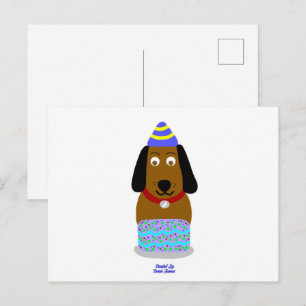 Birthday Pup Postcard
