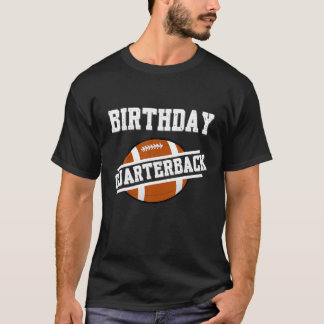 Birthday Quarterback Football Party Boys Matching T-Shirt