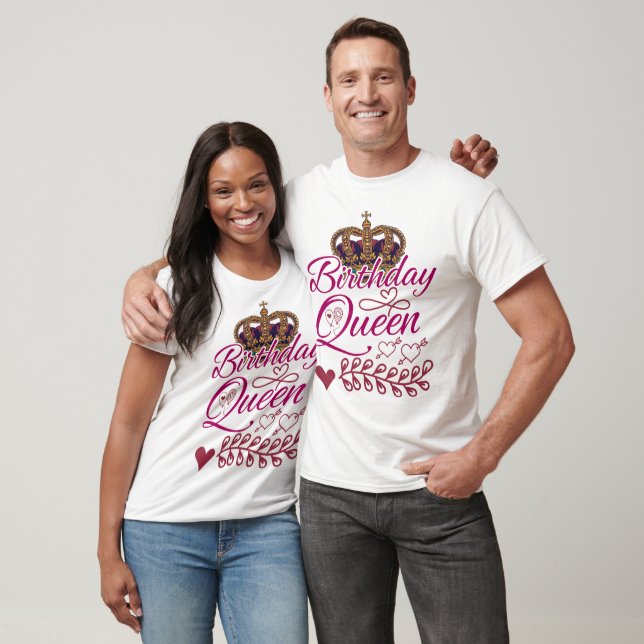 Birthday Queen Best T-Shirt (Unisex)