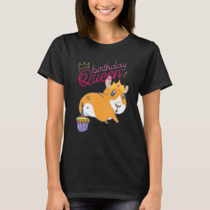 Birthday Queen Birthday Party Cupcake Fart T-Shirt