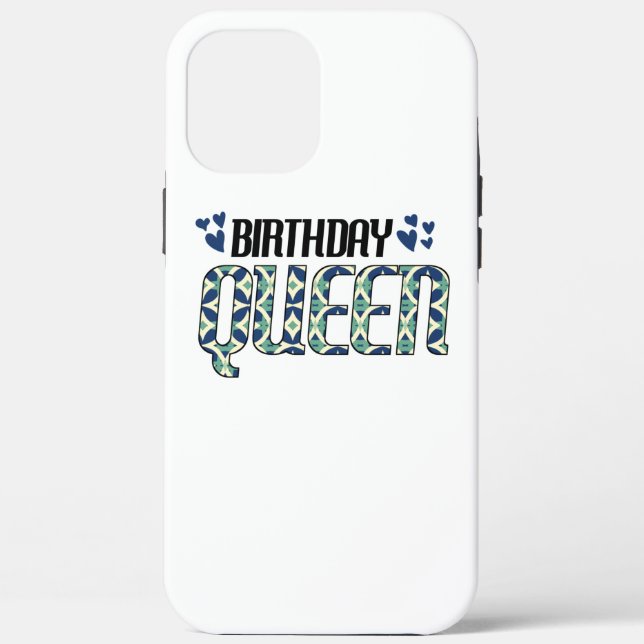 Birthday Queen Case-Mate iPhone Case (Back)
