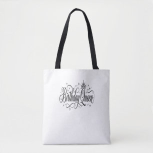 Birthday Queen Custom Matching Group Celebration G Tote Bag