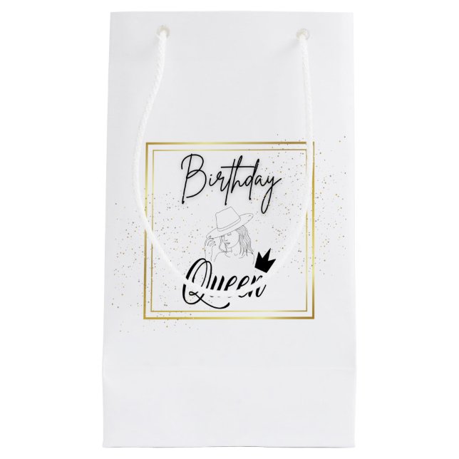 Birthday Queen Gift Bag (Front)