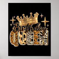 Birthday Queen Golden Crown Aamerican Afro Girls