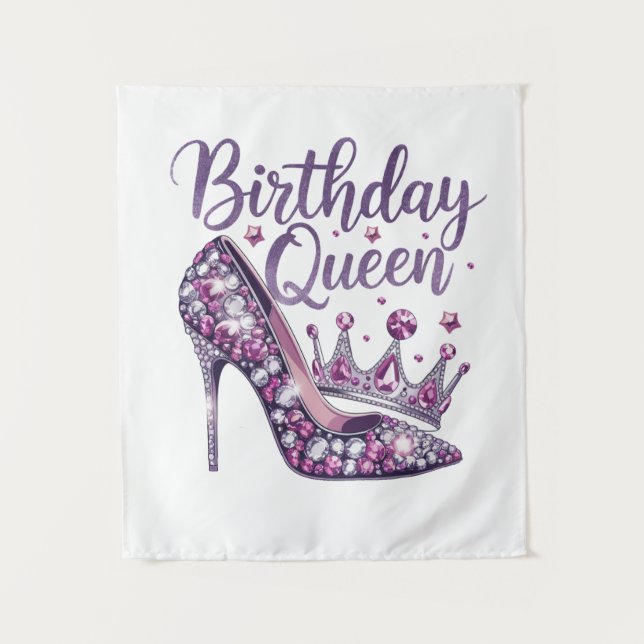 Birthday Queen Tapestry (Front)