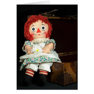 Birthday Rag Doll with Daisies