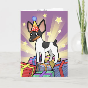 Birthday Rat Terrier / Toy Fox Terrier Card