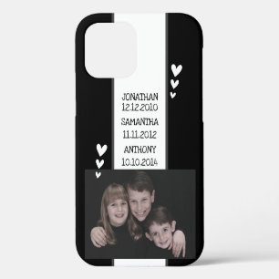 Birthday Reminder for Grandparents Kids Photo iPhone 12 Case
