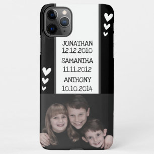 Birthday Reminder for Grandparents Photo Black iPhone 11Pro Max Case