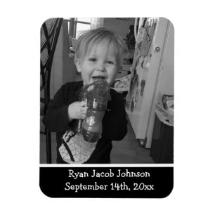 Birthday Reminder Photo Magnet