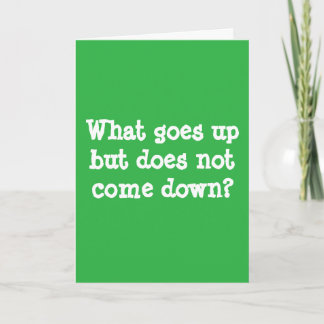 Birthday Riddle Card