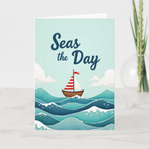 Birthday Sailboat Adventure Card
