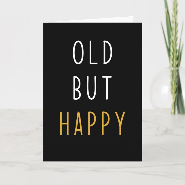 Birthday Saying Funny Card (Front)