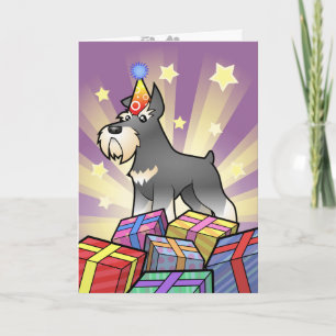 Birthday Schnauzer Card